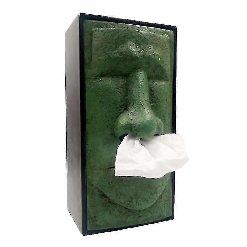 1pcs Easter Island Tissue Holder For Halloween Decorations [JKW]