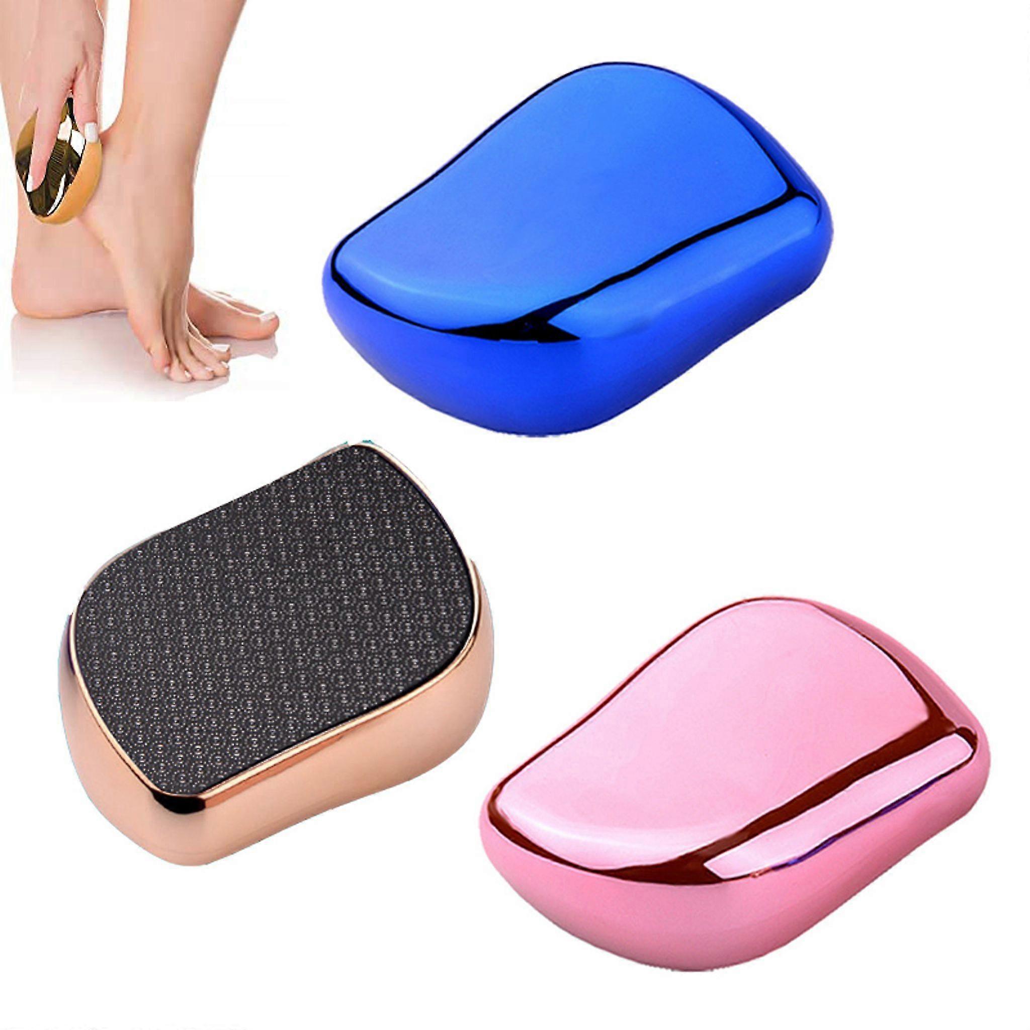 3pcs/set Nano Glass Callus Remover, Foot File, Foot File, Callus Removal, Foot Care Callus File