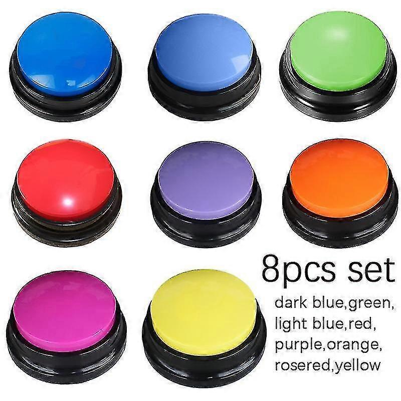 Voice Recording Button Pet Toys Dog Buttons For Communication Pet Training Buzzer Recordable Talking Button Intelligence Toy High Quality