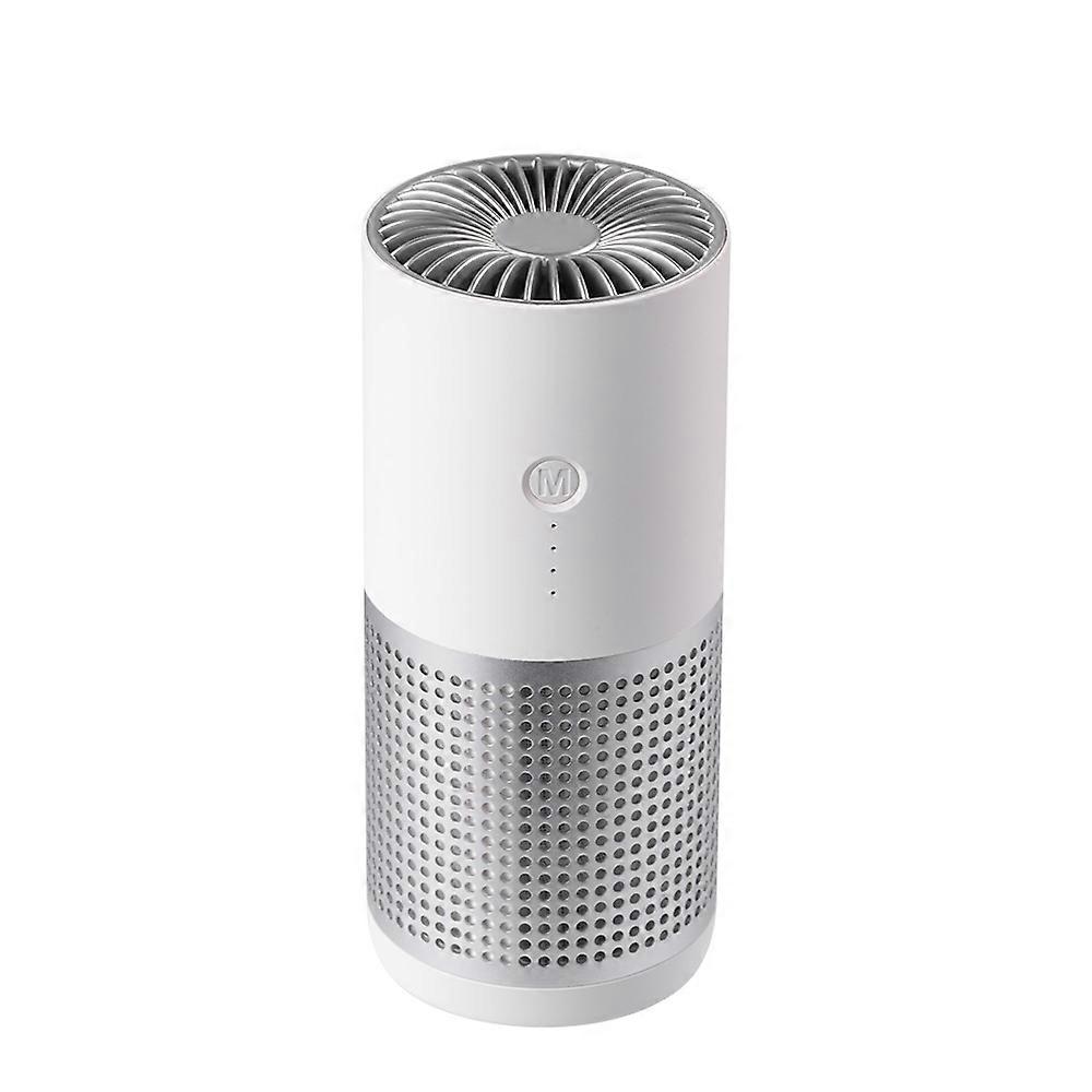 Portable air purifier for car, home and office, 99.5% air purification rate, 3-stage air filtration, smart AI-based air quality sensor