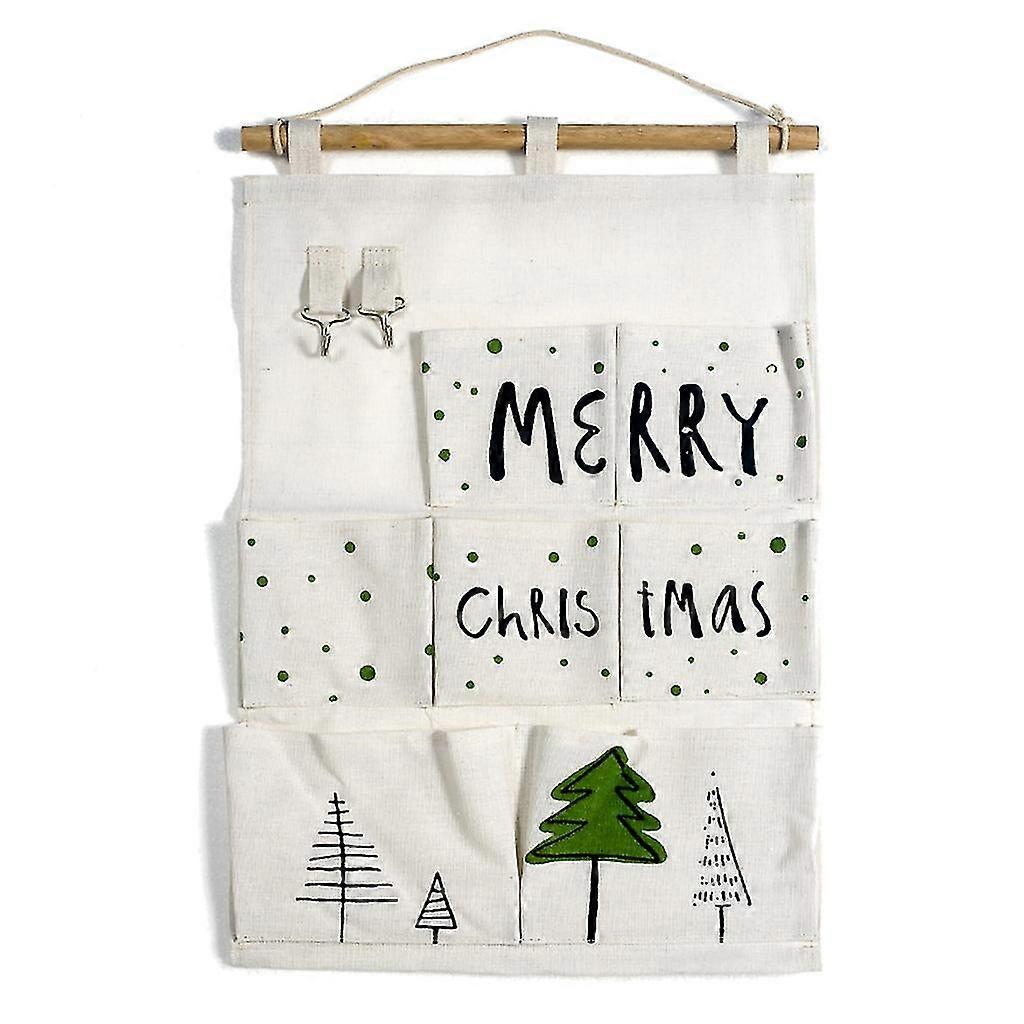 Storage Pockets Wall Hanging Organizer Bathroom Sundry Folding Sorting Bags