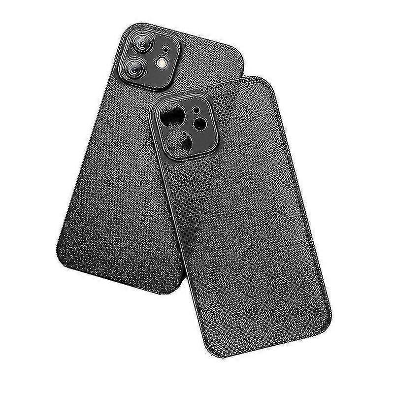 Case For Iphone 11 12 Pro Max With Grid Heat Dissipation