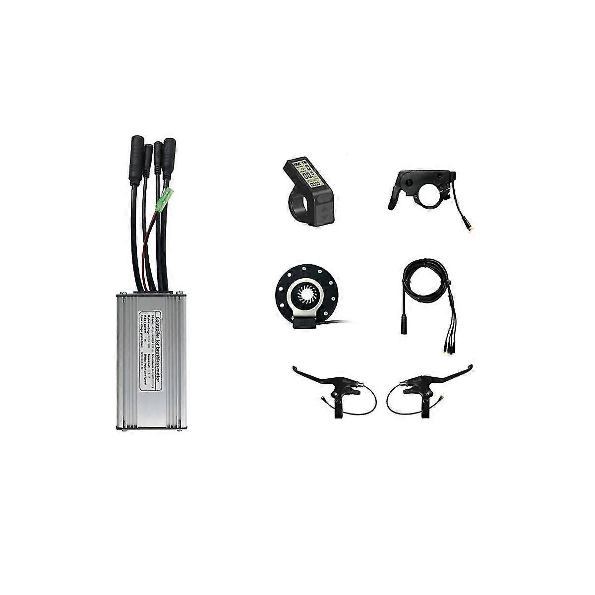 New Sine Wave Controller Kit Electric Bicycle Electric Scooter Kit Lcd4 Display Sine Wave Controller 36/48v 22a 500w