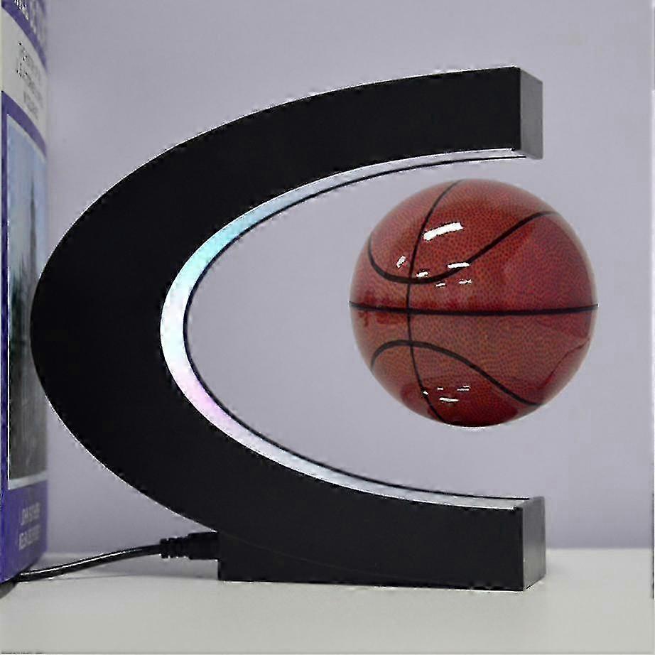 الأرض رفع الديكور المكونات في مصباح الرياضة المغناطيسي كرة السلة تعويم ضوء الليل للأولاد الاطفال عيد ميلاد هدية عيد الميلاد