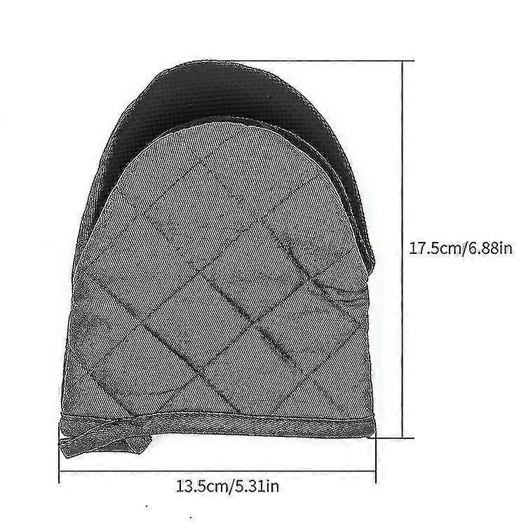 Microwave Mini Insulation Gloves Kitchen 2pcs Insulation Heatproof Household