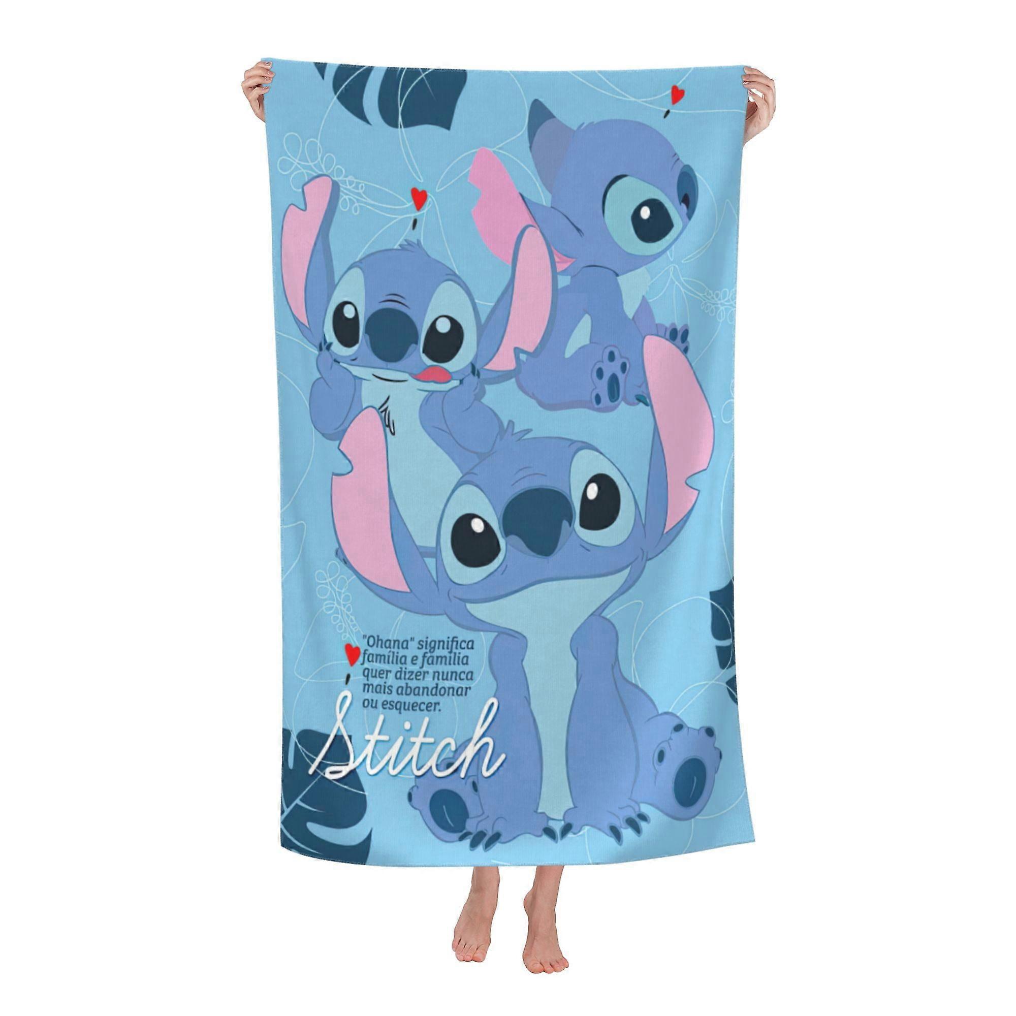 w418Stitch Beach Towel, Large Microfiber Bath Towelqlx418