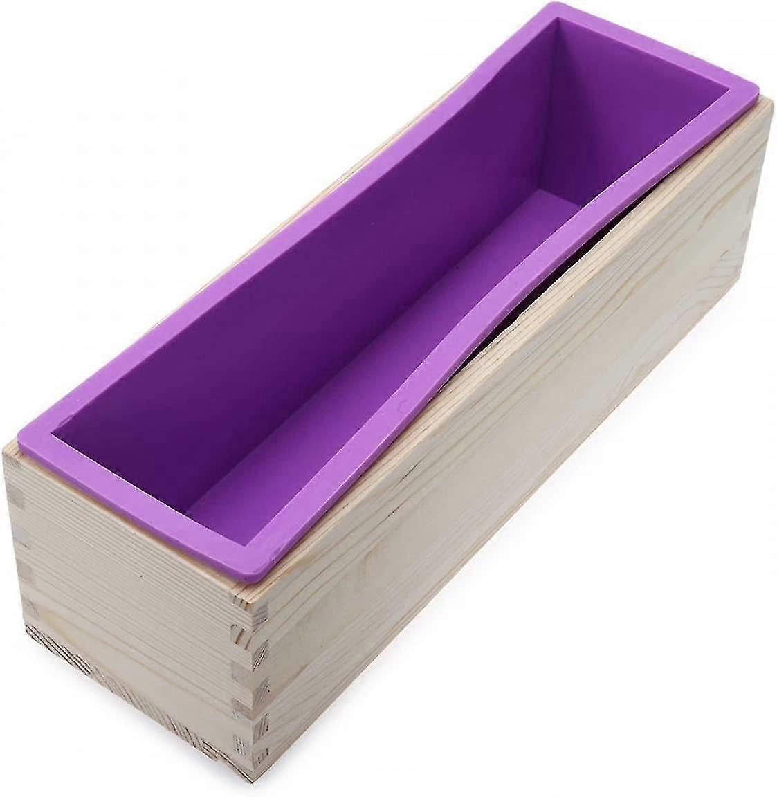 Soap Making Mold Rectangular Flexible Silicone Mold 900g