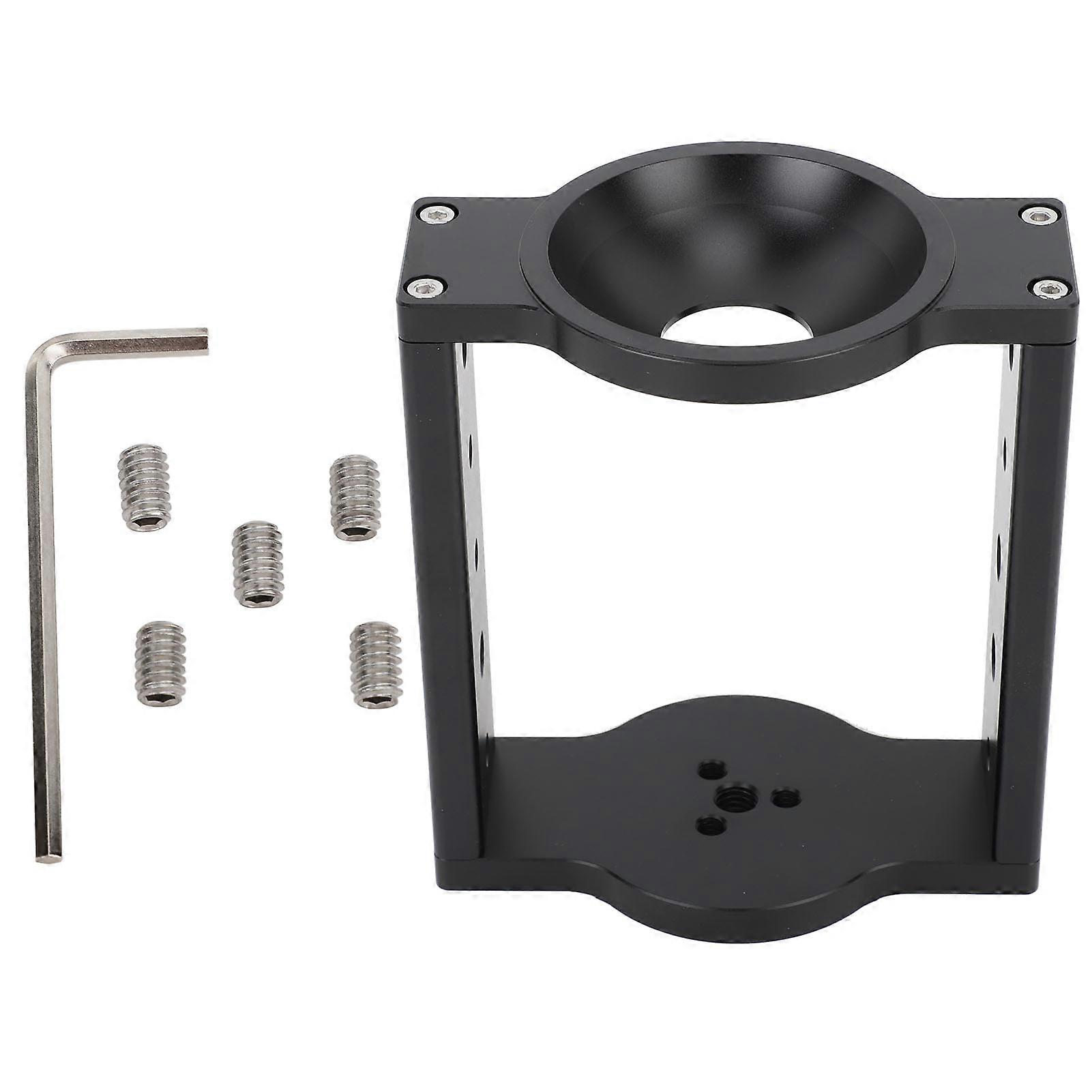 75mm Aluminum Tripod Adapter Half Ball Flat to Bowl for Video Camera Tripod Slide Rail for DSLR Camera