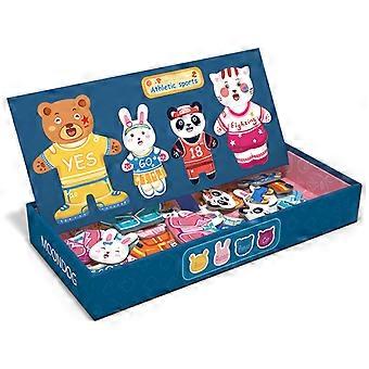 Matching Cloth Jigsaw Table Game Set Toy Jigsaw for Kids Boys