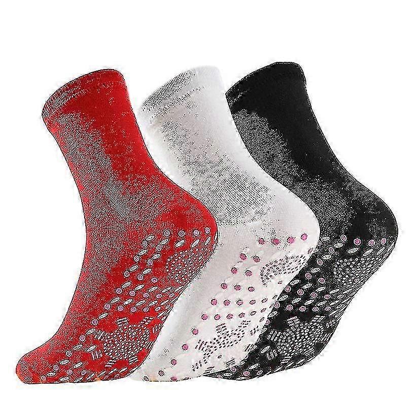 3pcs Heated Socks Self Heating Socks Thermal Socks Magnetic Socks