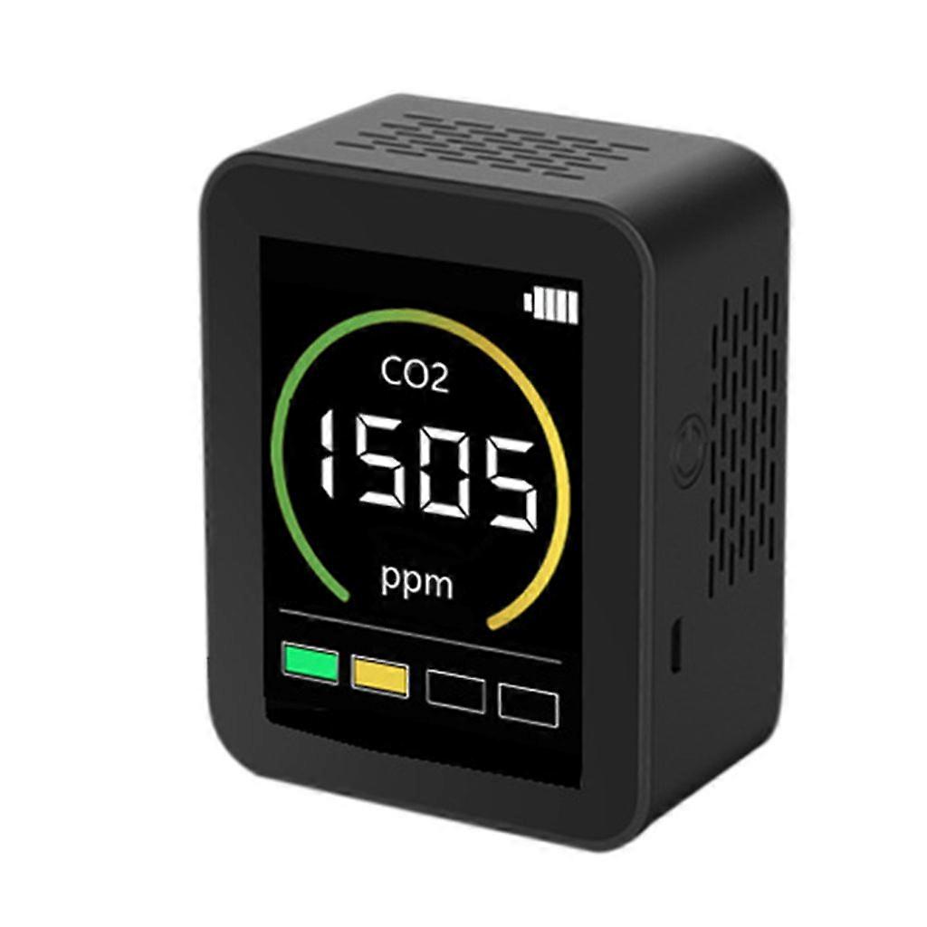 Indoor CO2 Detector Air Quality Monitor Tester for Carbon Dioxide Temperature