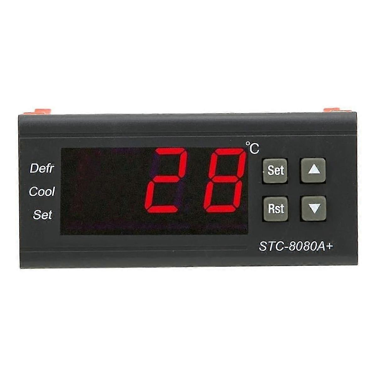 Stc-8080a Digital Refrigerator Defrosting Alarming Temperature Controller Plastic Thermostat Controller
