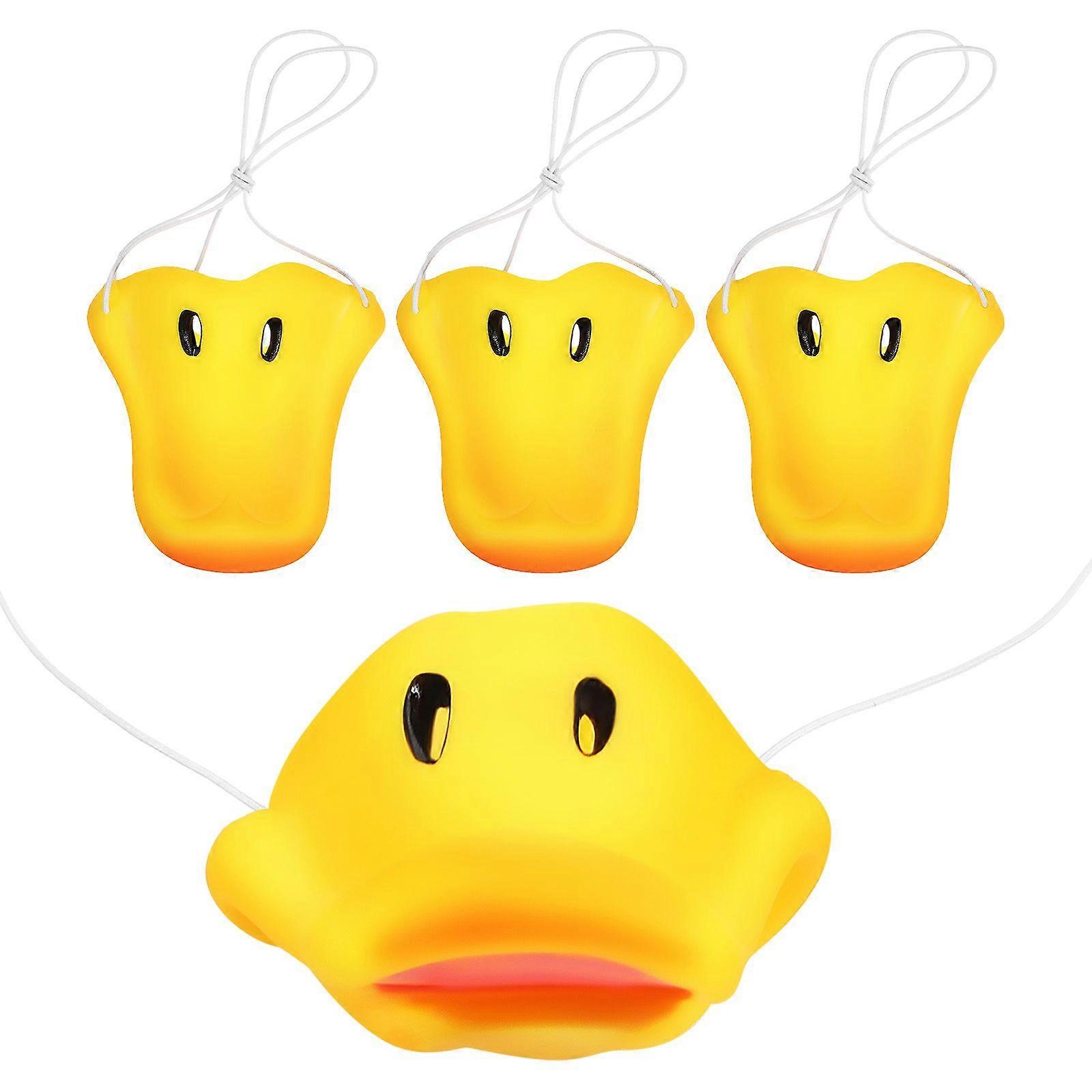 4 Pcs Duck Noses Party Nose Simulation Duck Prop Masquerade Duck Noses Halloween Cosplay Animal Nose