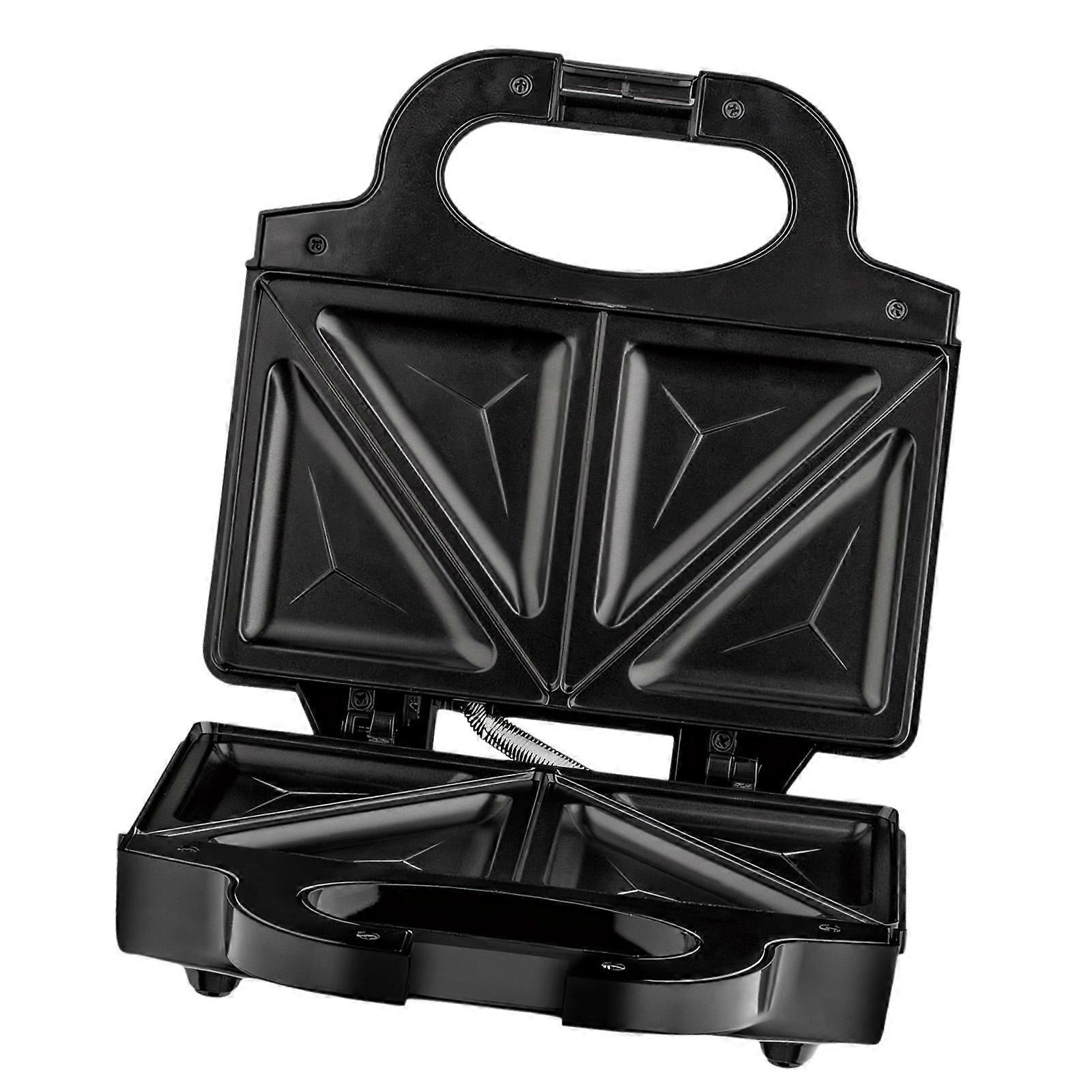 Waffle Machine 850W Multifunctional Easy Storage Fast Heating Sandwich Maker Style A