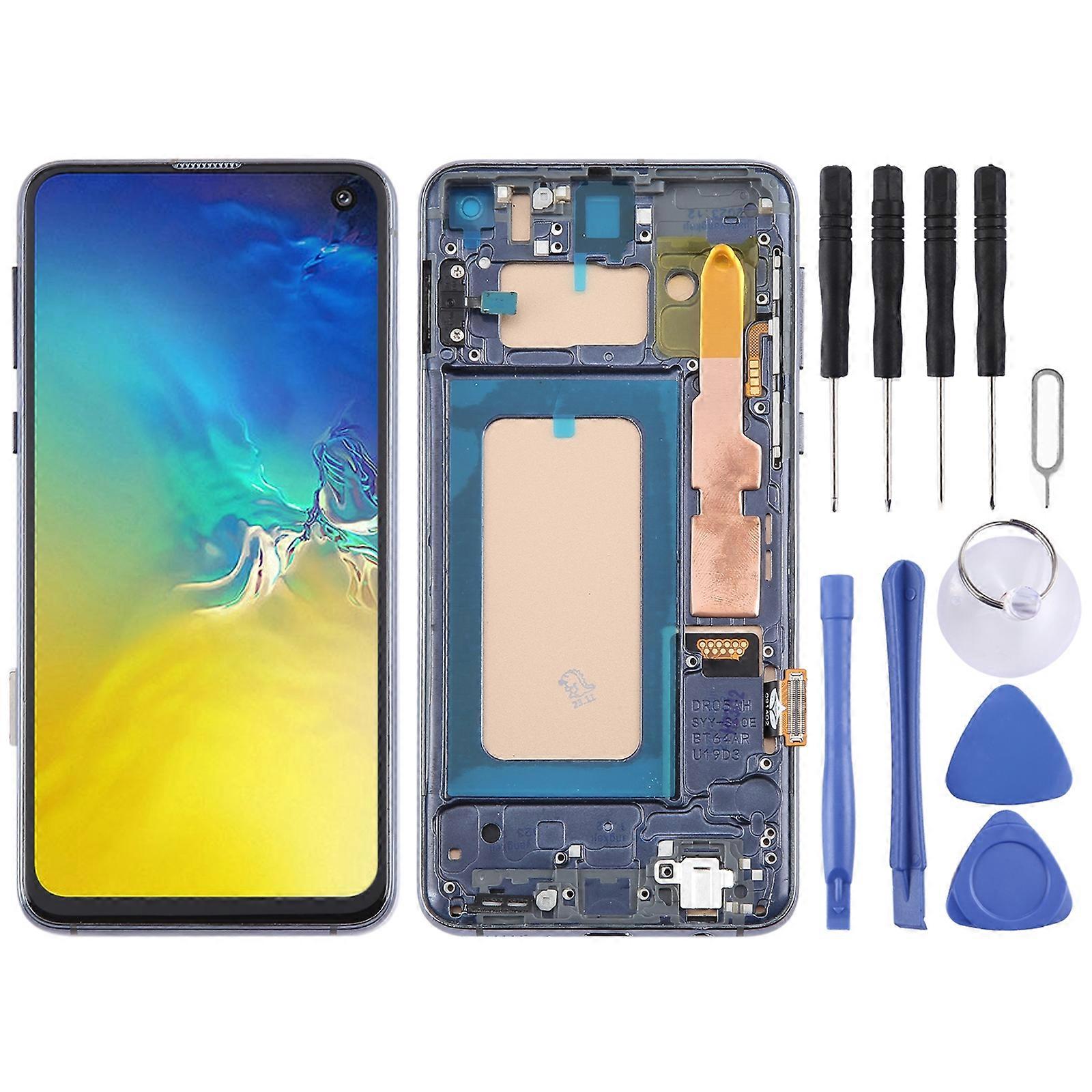 Écran LCD TFT pour Samsung Galaxy S10e SM-G970 Numériseur Assemblage complet avec cadre