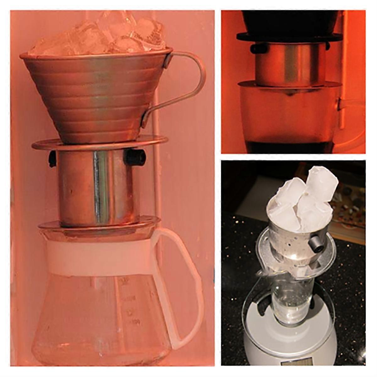 Coffee Filter Traditional Vietnamese Coffee Pot Coffee Brewing Tool Portable Pot Drip Pot Free Filt