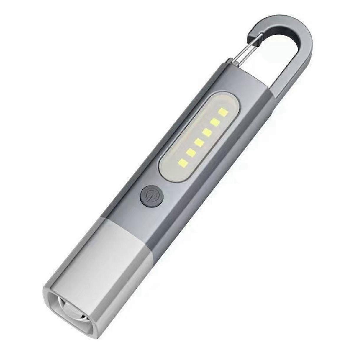 LED Camping Flashlight COB Side Light Rechargeable Flashlight Portable Flashlight Handheld Camping