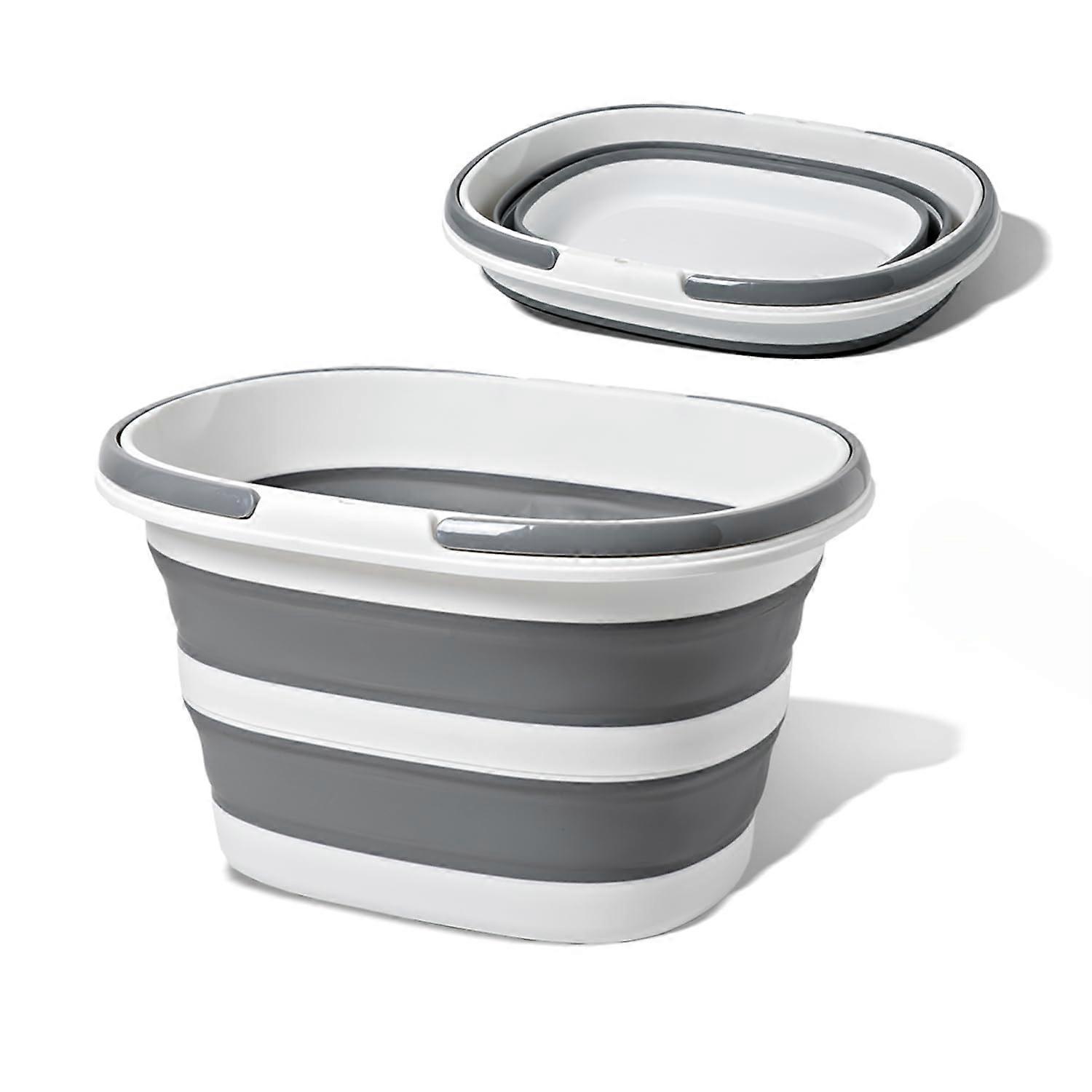 16L Collapsible Bucket - Foldable Storage for Camping/Pet Bathing