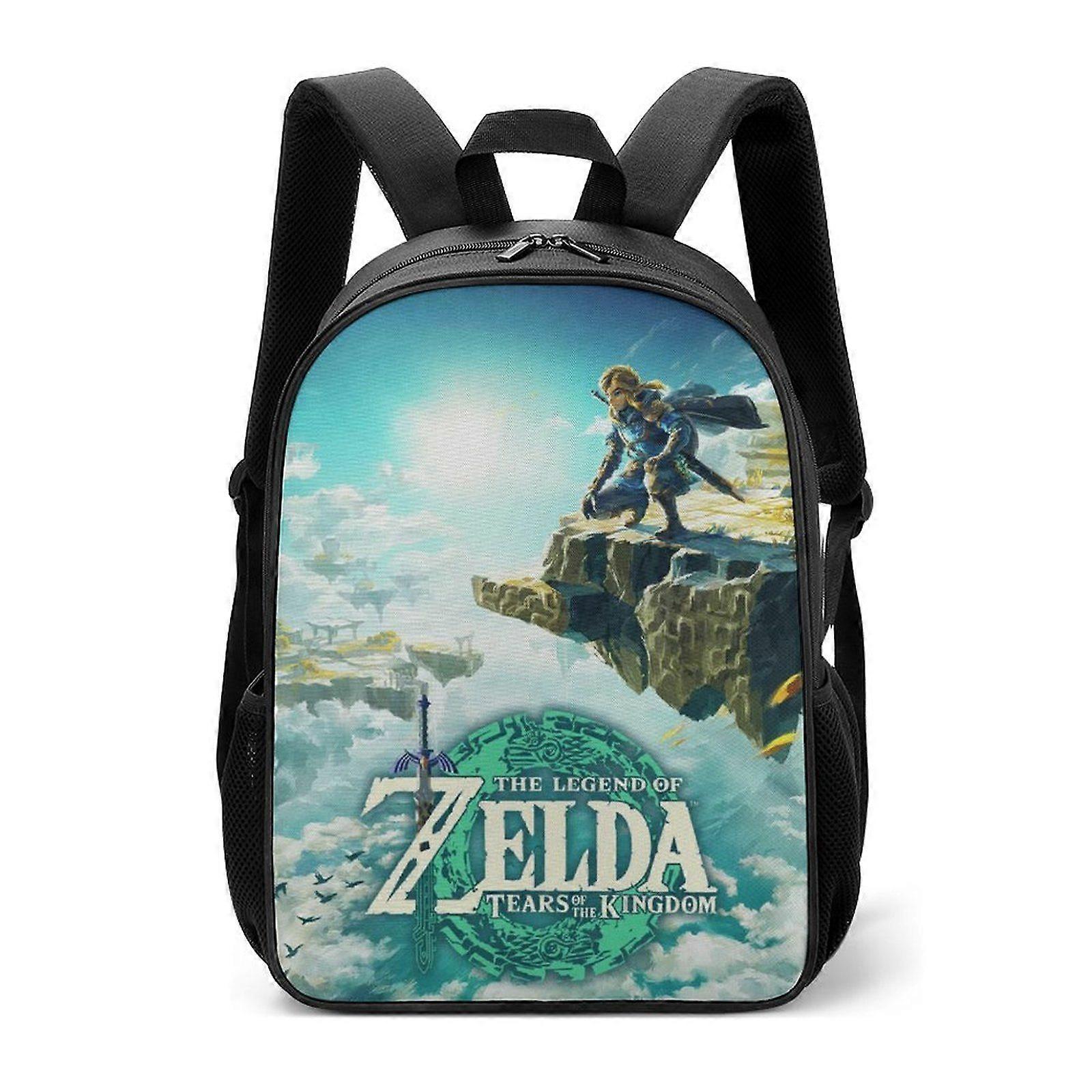 תרמיל גב xp767 האגדה של זלדה דמעות הממלכה ילדים's תיק בית ספר תרמיל רב תכליתי תרמיל יום ילקוט בד אוקספורד מתכוונן