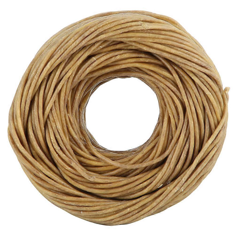 Fiber wick candle wicks