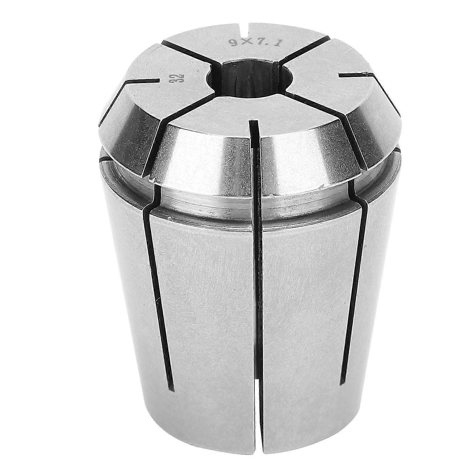 Spring Collet Chuck CNC Engraving Machine Industrial Supplies ER32‑9 x 7.1mm 0.008mm