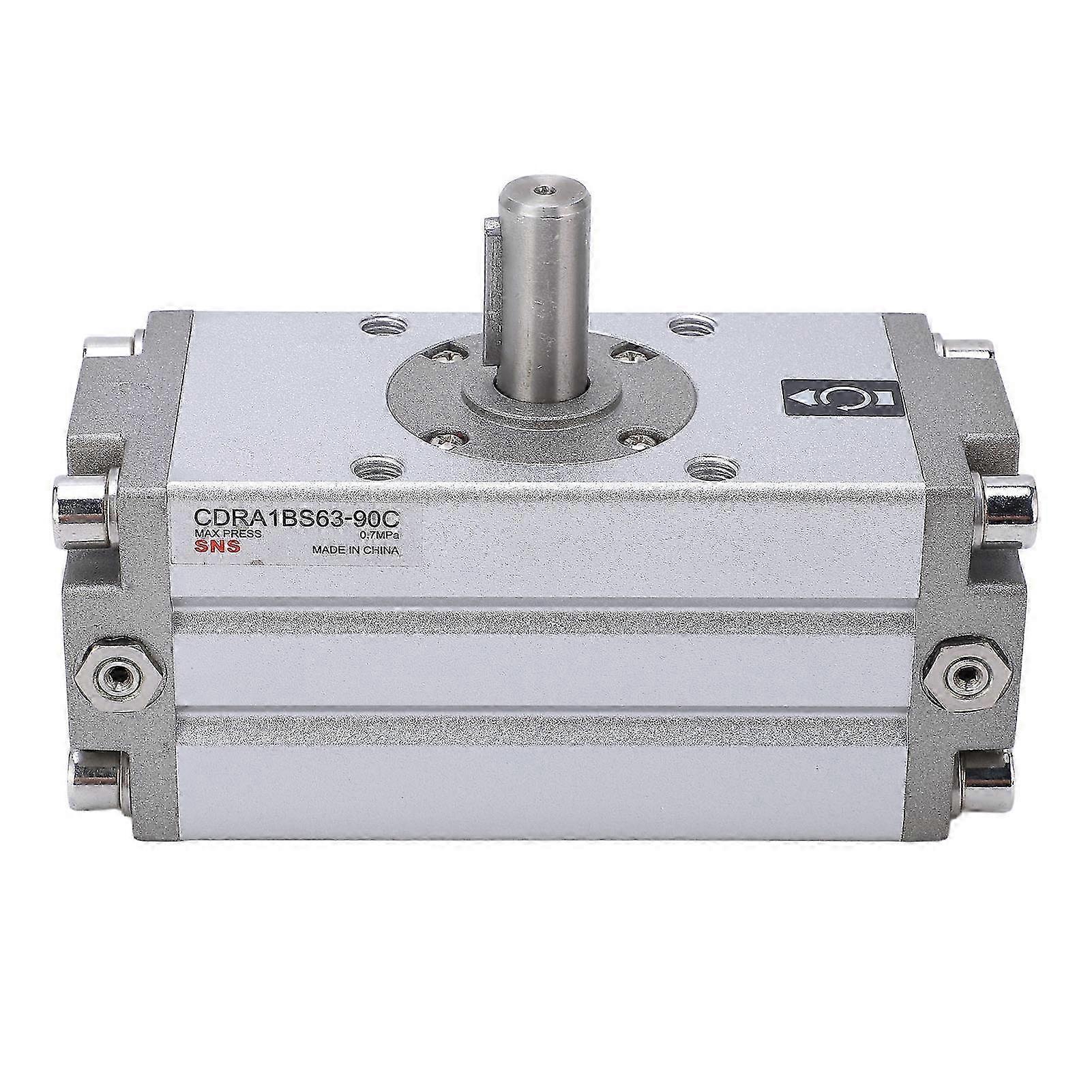 Pneumatisk svingcylinder metal Høj hårdhed slidstyrke Pneumatisk roterende luftcylinder CDRA1BS63 90C