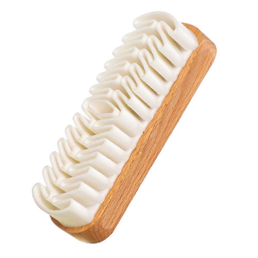 Textural Restoration, Real Hardwood Handle, For Daily Use On Shoes, Belts, Bags, Jackets, Sofas, Maintains Original Texture And Luster