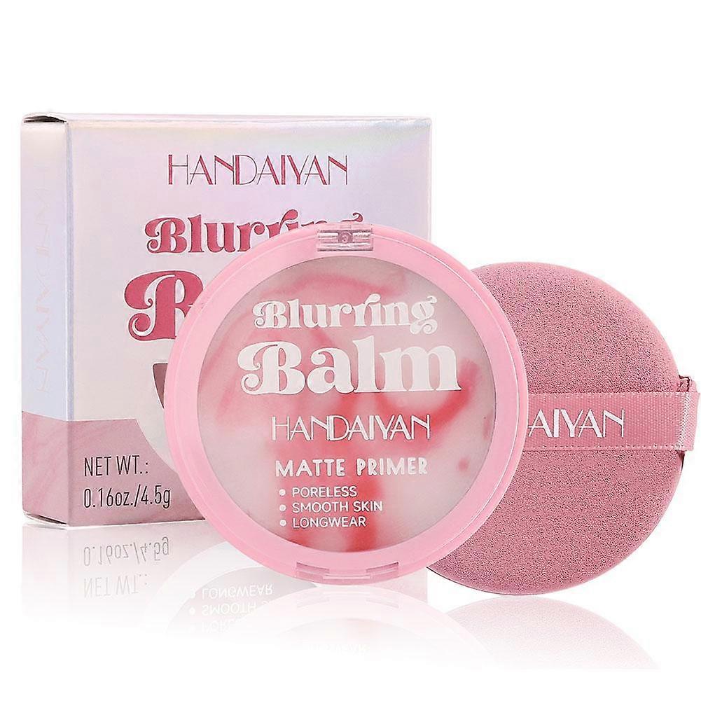 Non Powdered Powder Matte Concealer Makeup Setting Powder with Powder Puff
