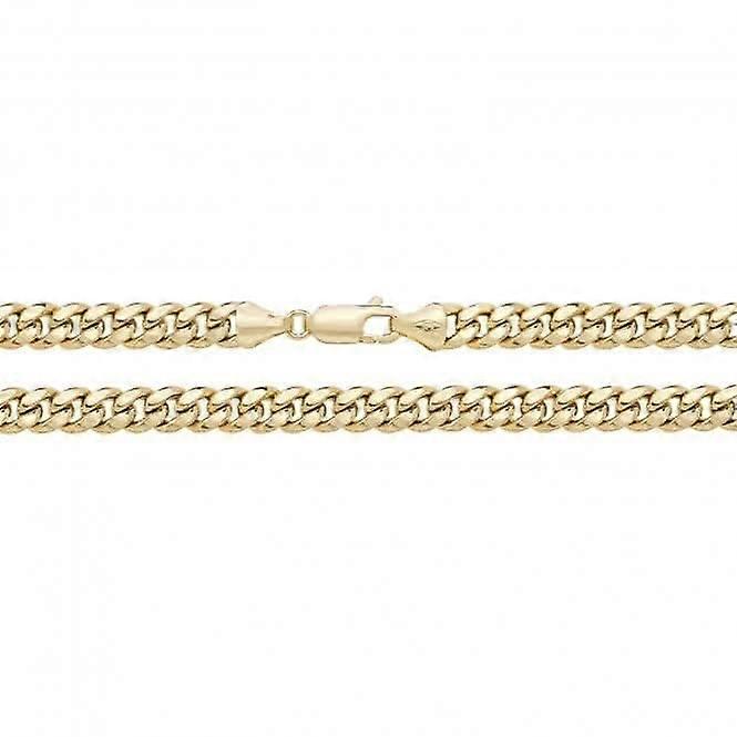 9ct Yellow Gold Cuban Curb Chain CH491