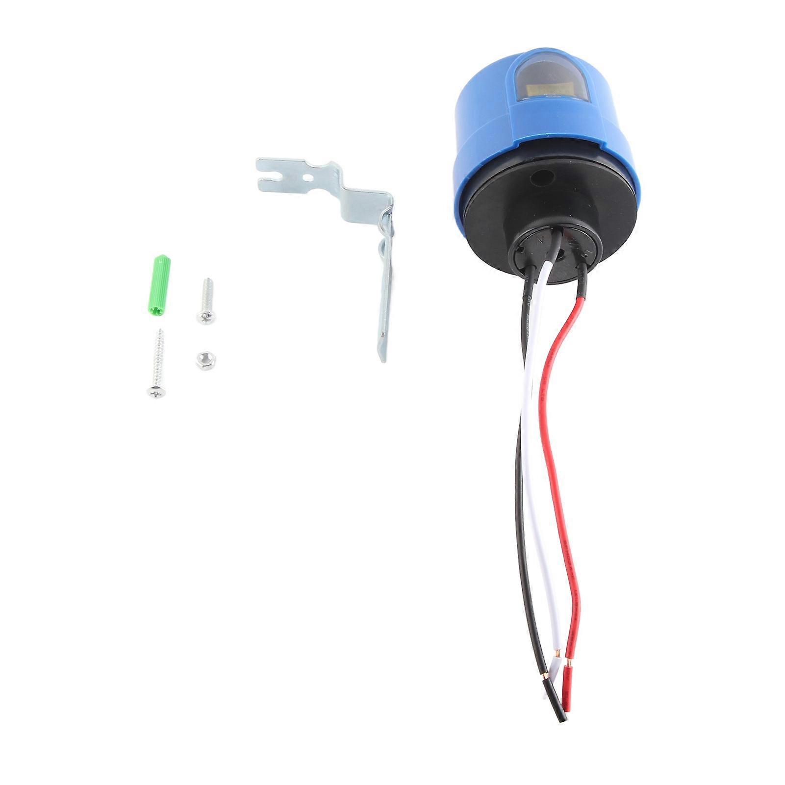 Light Sensor Control Switch Street Lamp Waterproof Sensing Controller 110‑240V for Outdoor