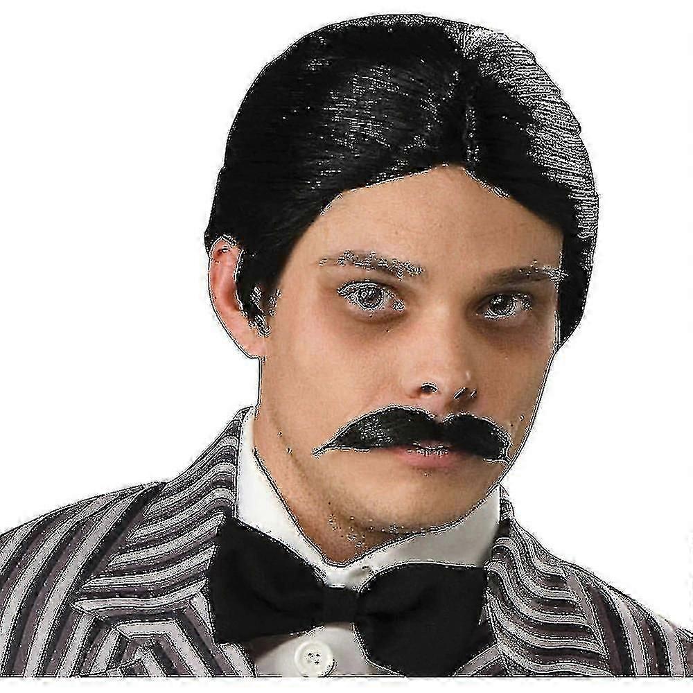 The Wednesday Family Gomez Mustache Kit And Wigs