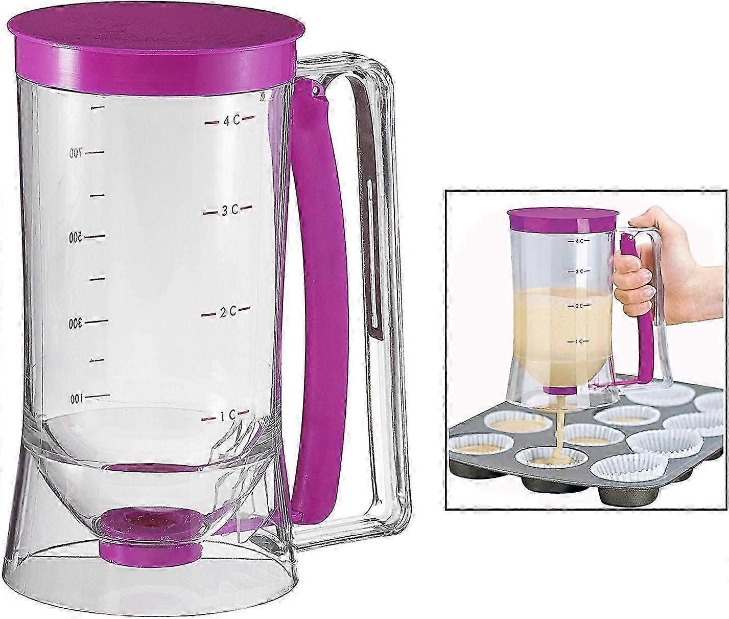 Νέο προϊόν, Διανομέας ζύμης 900ml Χωρητικότητα κατάλληλο για ψήσιμο cupcakes, muffins, τηγανίτες, ντόνατς