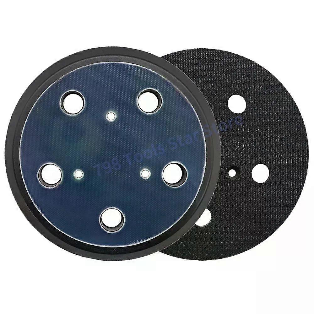 HaKeLai  1PC 5 Inch 5 Hole Sander Pad, 5" 5 Hole Hook and Loop Replacement Sanding Pad for Porter Cable 333 33VS Random Trackal Sander