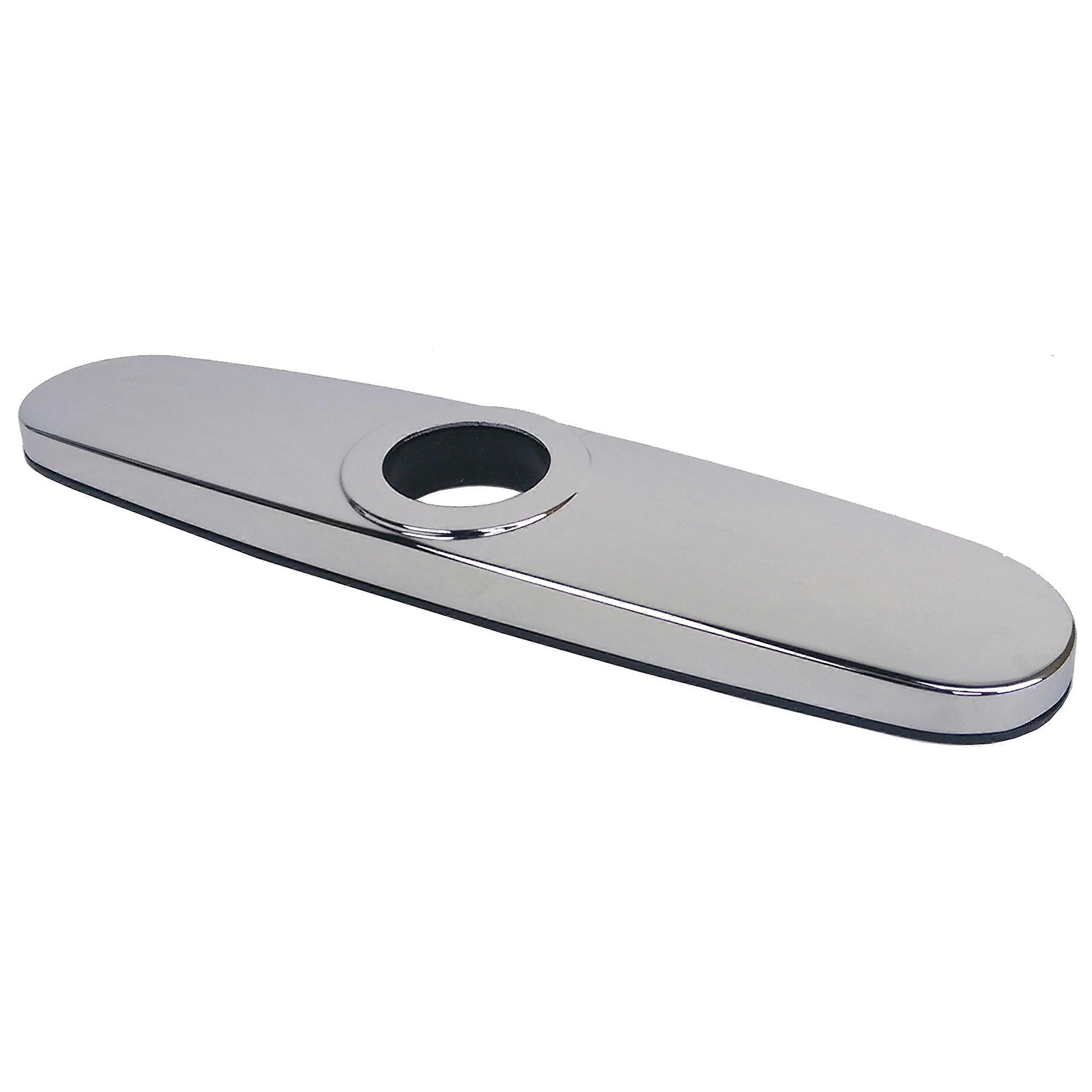 Chrome Plated Kitchen Sink Faucet Deck Plate 10"
