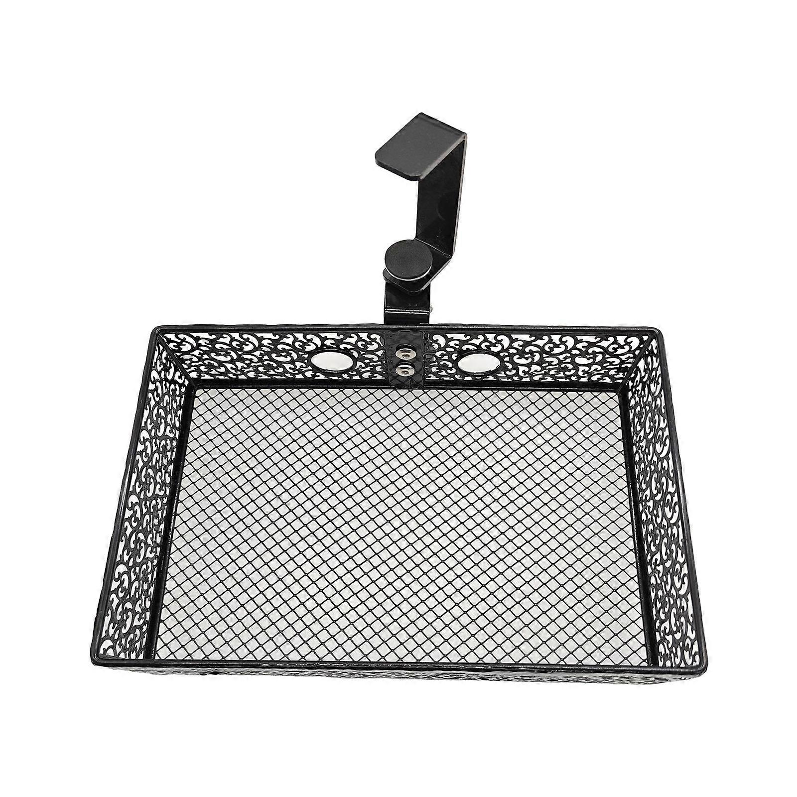 Under Desk Organizer Under Table Storage Basket Metal Desk Drawer Attachment Clamp on Desk Drawer Decluttering Tool