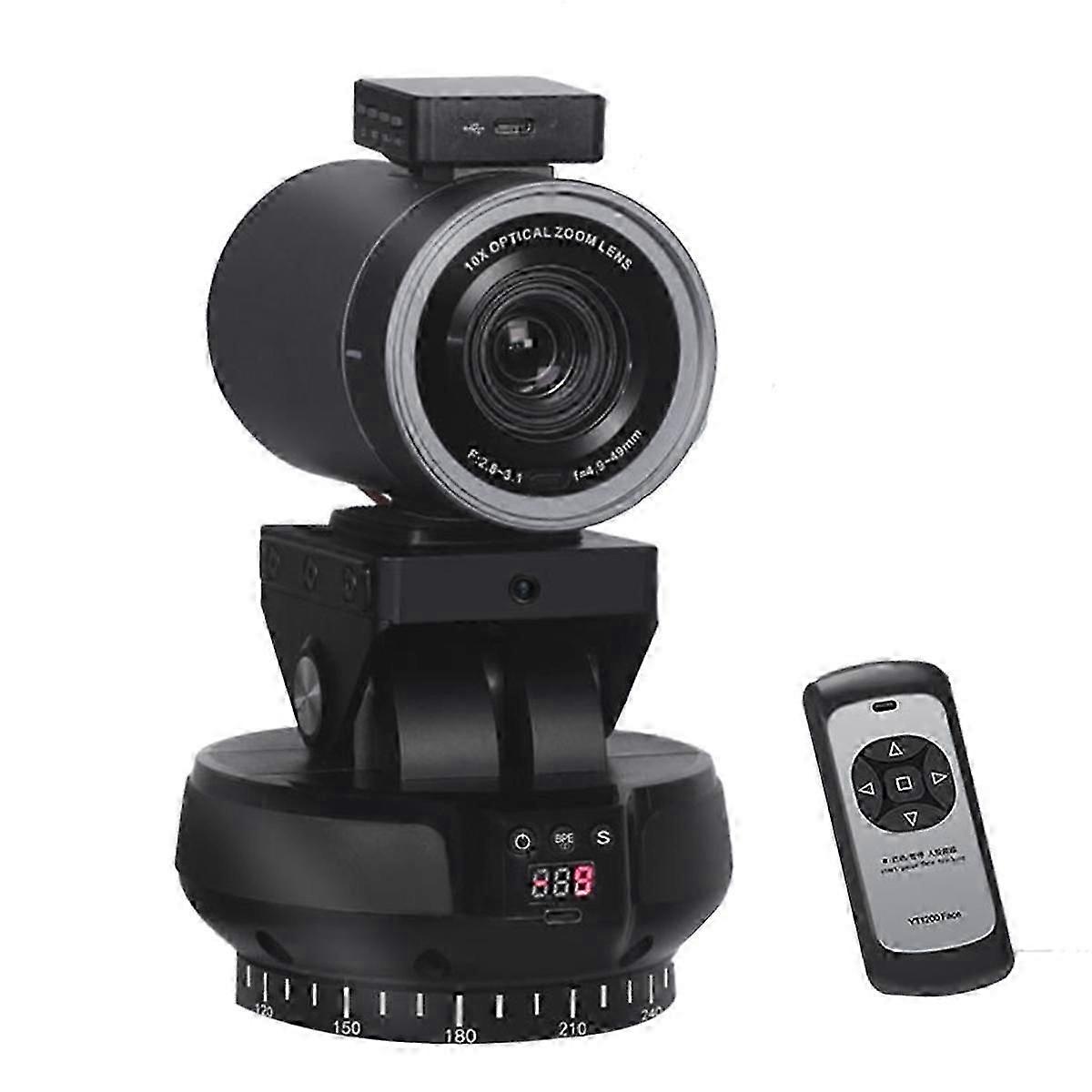 YT1200 AI Auto Motorized Head 360 Tracking Remote Control Head Stabilizer with Follow-Up Function
