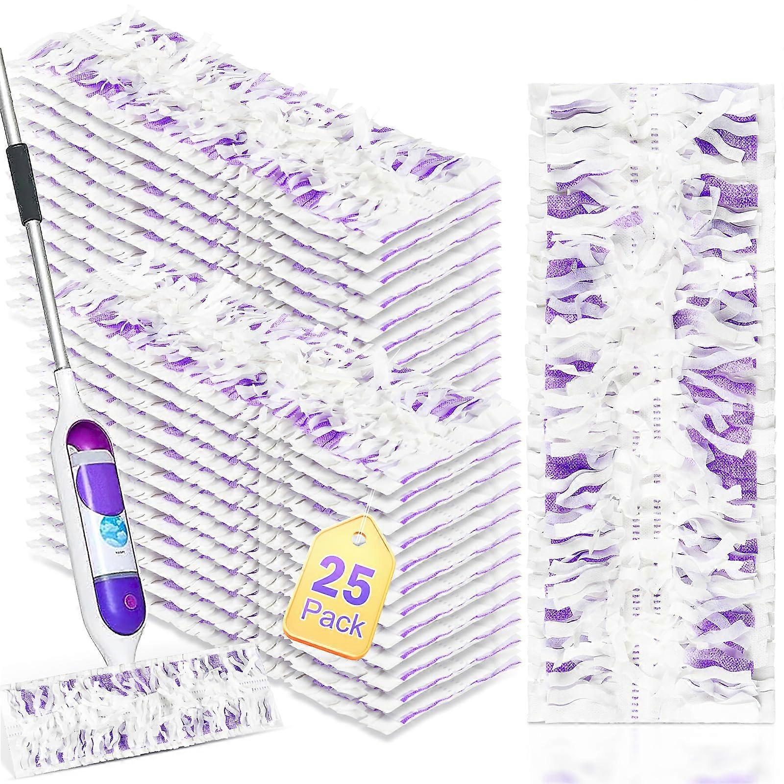Disposable Mop Pads 25-Pack For Swiffer PowerMop Multi-Surface Floor Mop Refills