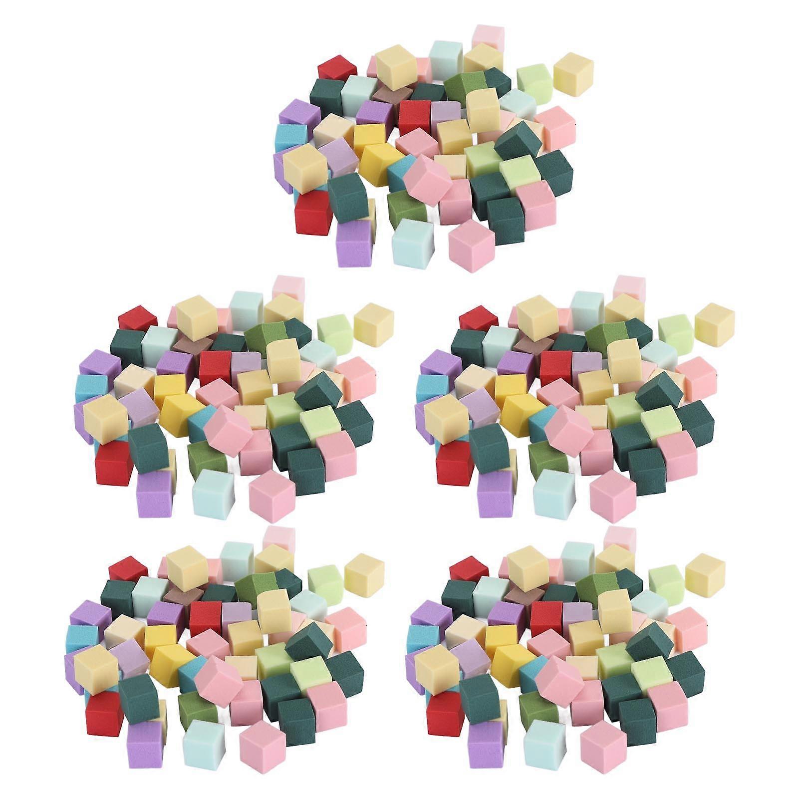 Manicure Nail Art Sponge Multifunctional Colorful Soft Texture Nail Makeup Sponge for Gradient Smudging Blush Application