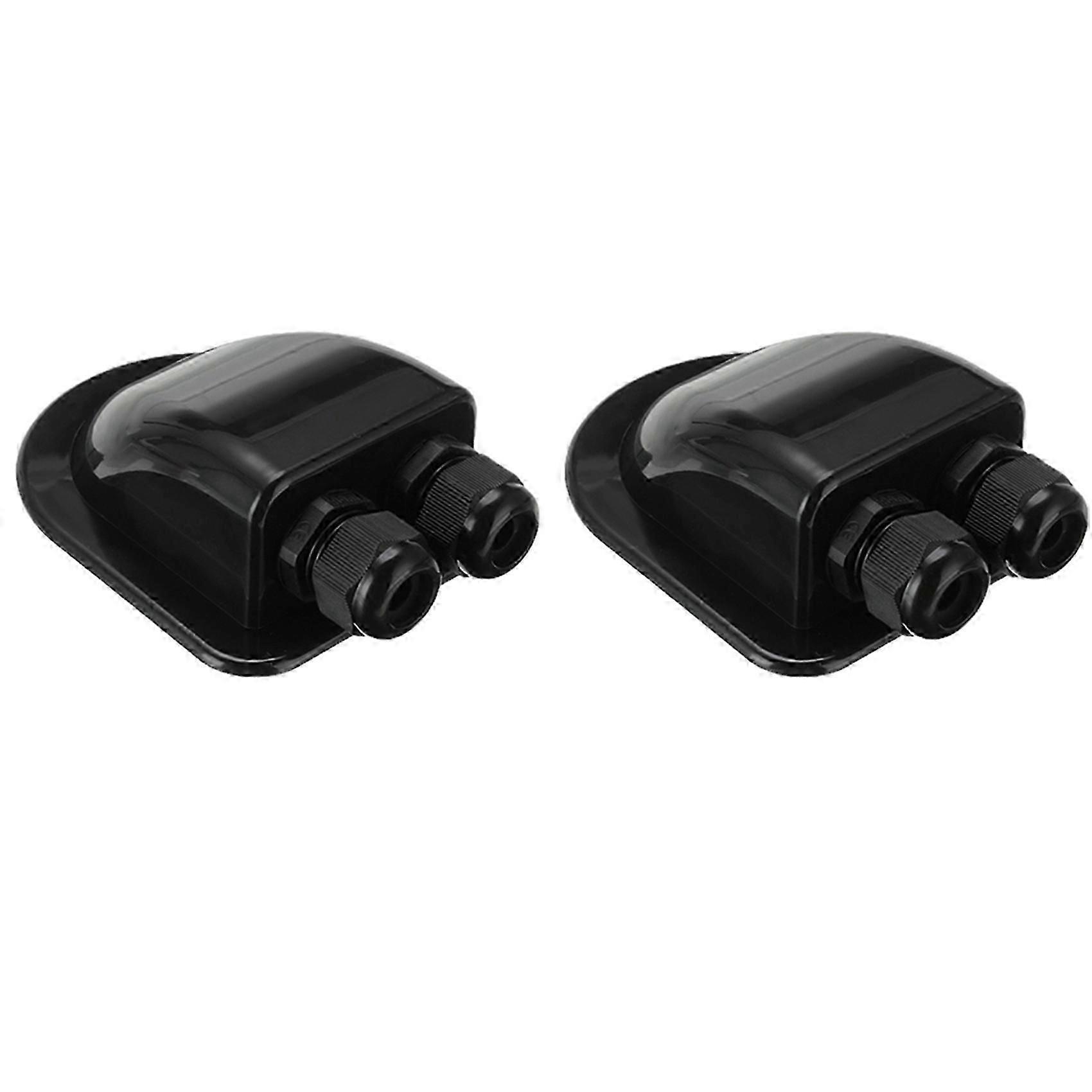 2X קופסת בלוטות כניסה לחוט גג לכבל פאנל סולארי לקרוואן, סירה וקרוונים - B