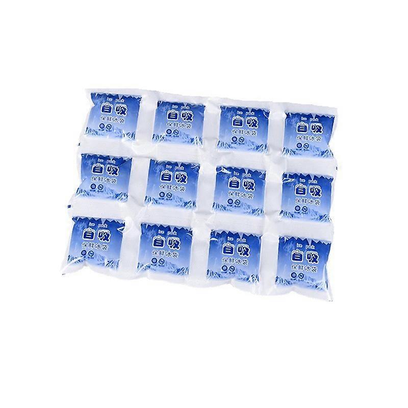 Absorbent Ice Packs Reusable Self Priming Ice Icing Packs Cold Compressed Beverages Chilled Food Preservation Gel Dry Ice Packs
