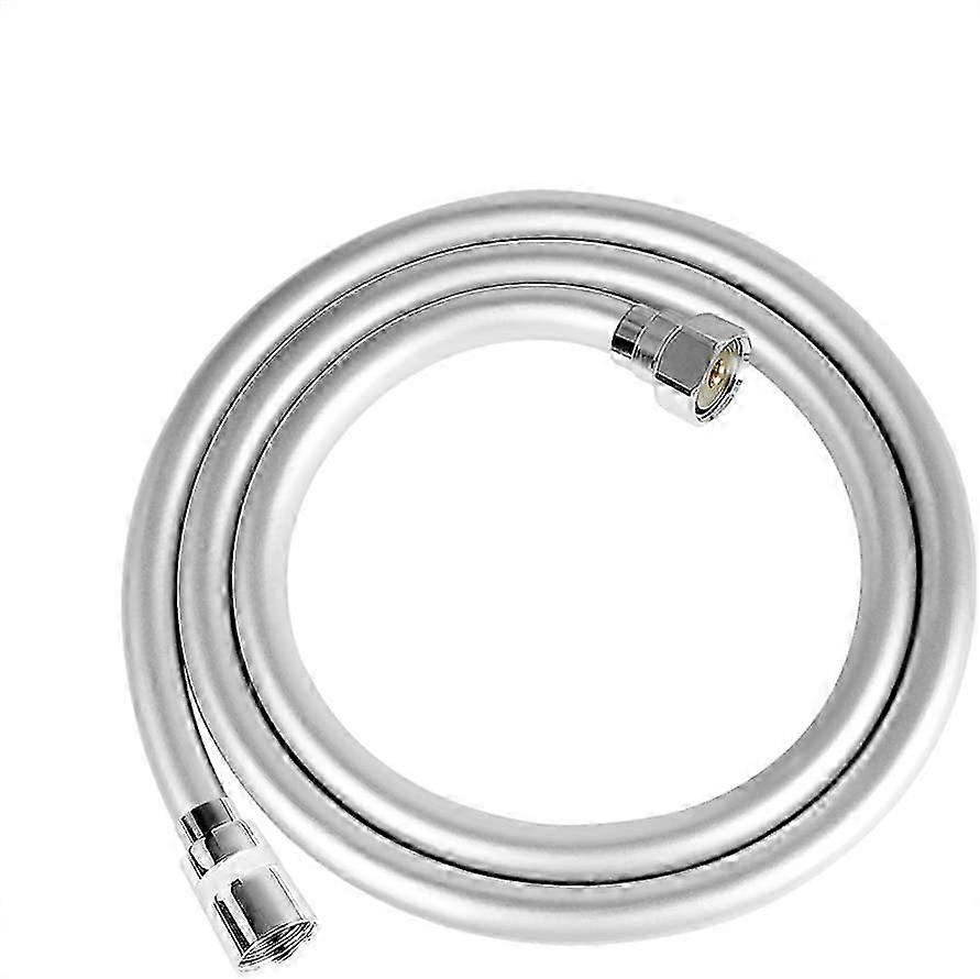 Pvc Smooth Shower Hose 1.5m(59") -shower Hoses With Chrome, Universal Anti-kink And Leak-proof (1.5m)