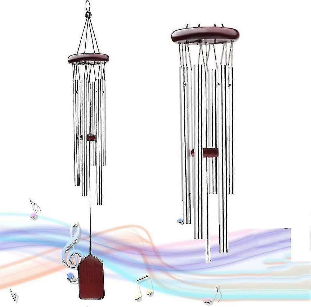 風鈴、庭風鈴金属管風鈴ベルガーデンチャイム屋内と屋外のためのホームインテリア