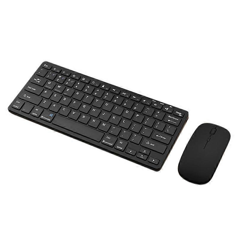 Wireless Bluetooth Keyboard Mouse Three Mode Keyboard Black