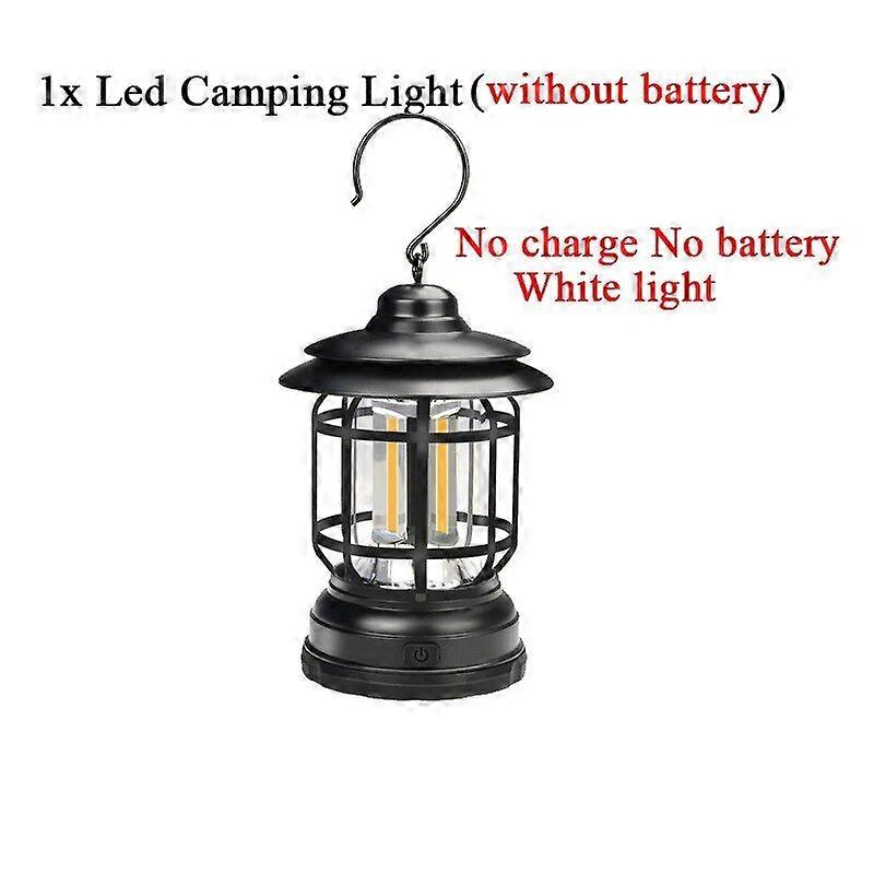 Portable Camping Light With Magnetic USB Rechargeable Camping Lantern Outdoor Led Fishing Flashlight Tent Lamp Camping Supplies