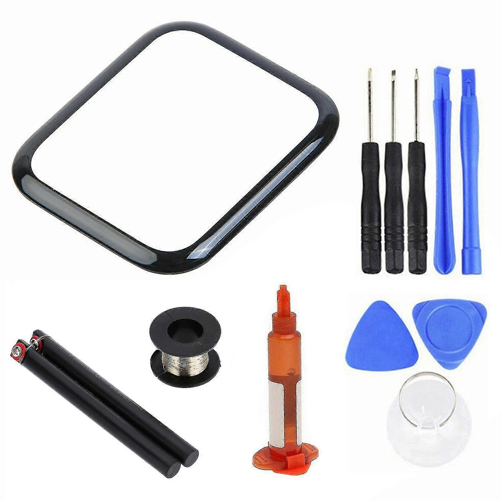 LCD Front Glass Screen Replacement for  Watch Series 2-7 38mm/40mm/42mm/44mm with Clear Display