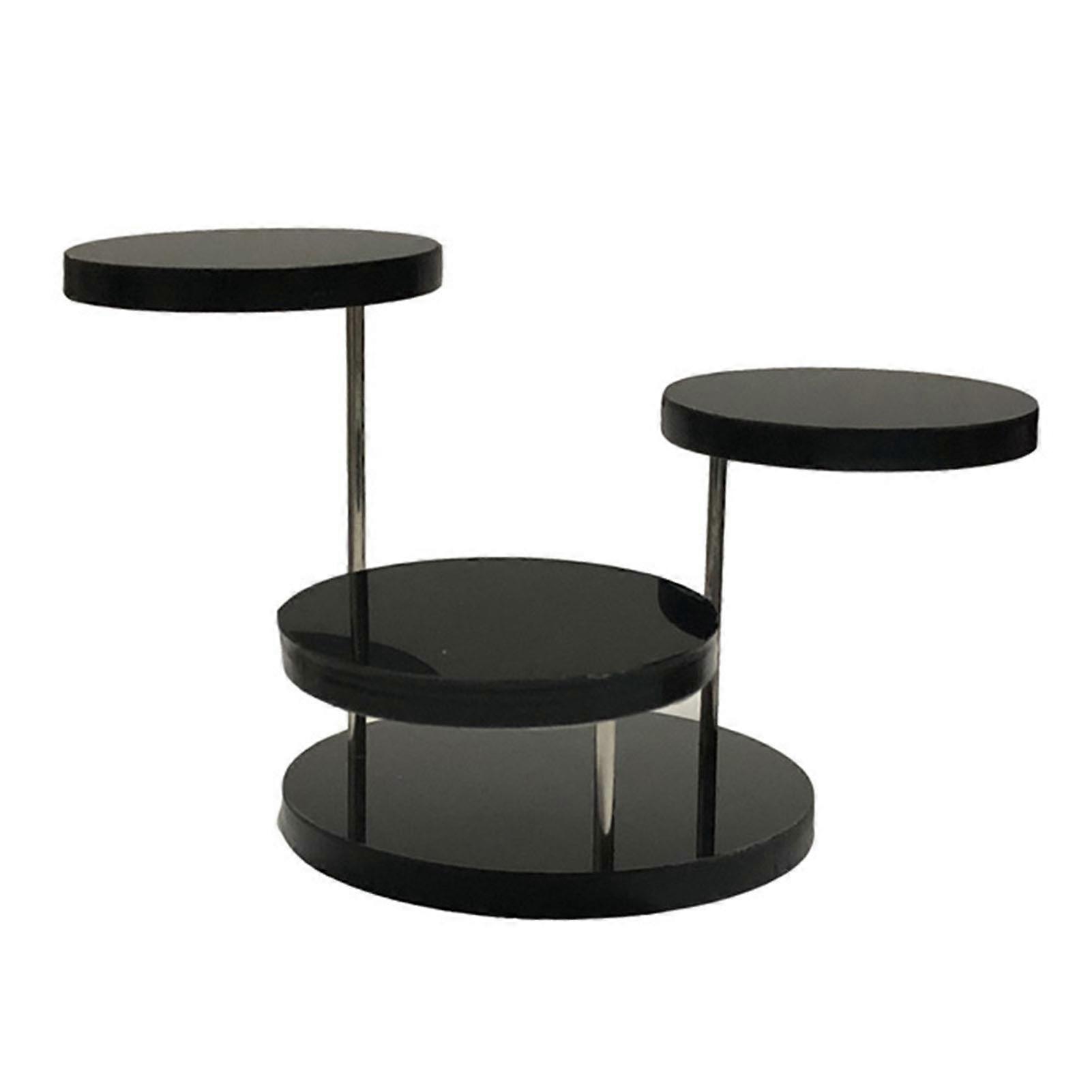 Round Jewelry Multi Layer Ring Display Riser Stand Cake Dessert Rack Party Decorative Shelves