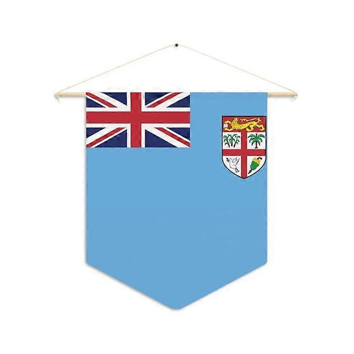 Flag - Fiji - 30 x 45 cm - Polyester - Double-sided print - Accessories included