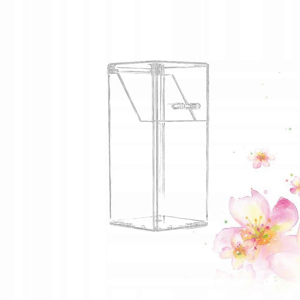 Acrylic Dustproof Desk Makeup Box Llwl