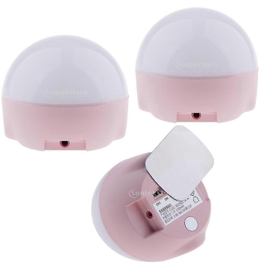 3Pcs Vanity Mirror Light Kit Magnetic Suction Lighting Led Lights for Locker