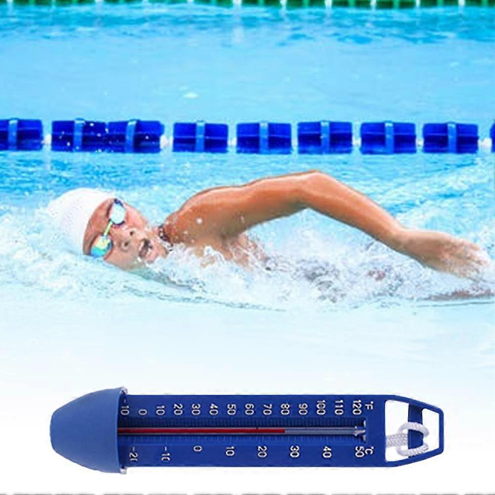 Termometro Per Piscina Kokido Blu M Galleggiante Con Corda Controllo Temperatura In Fahrenheit E Celsius